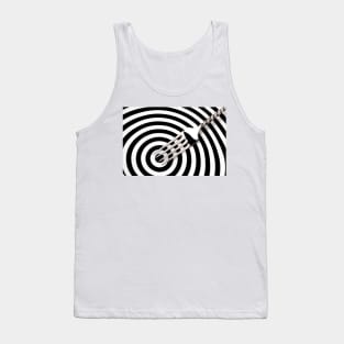 Fork On Graphic Circles Tank Top